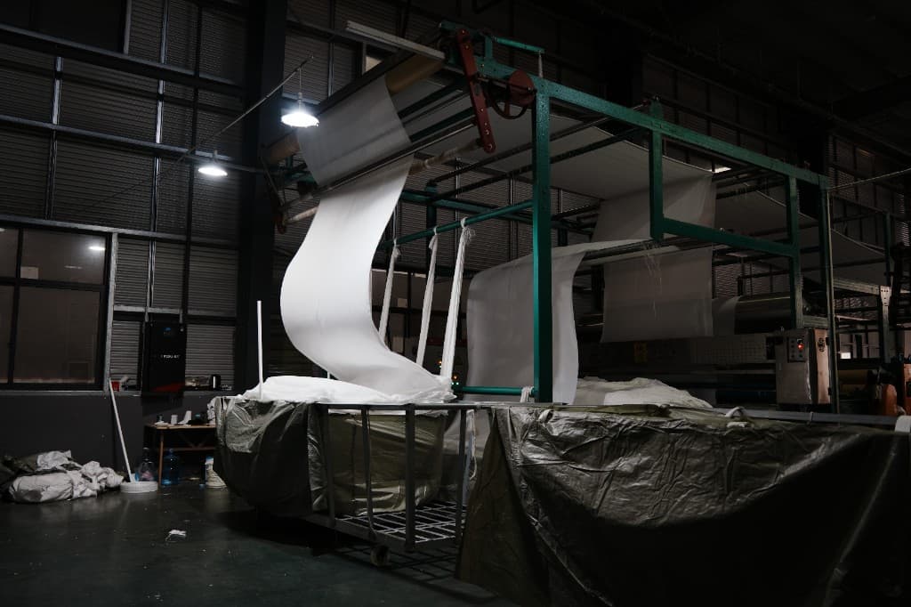 磨毛车间 - 面料加工