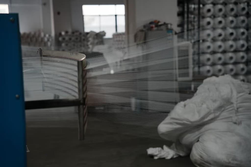 牵经车间 - 经线