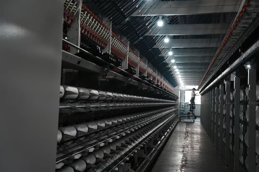 加弹车间 - 生产线