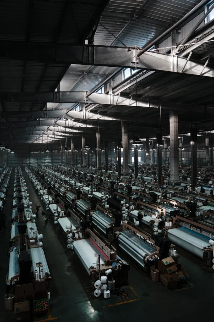 织造车间 - 生产区